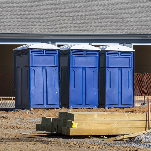 can i customize the exterior of the porta potties with my event logo or branding in Frank WV